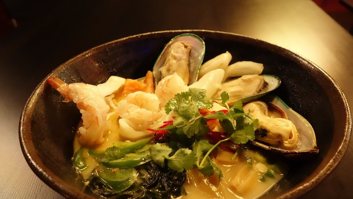 Seafood Ramen.