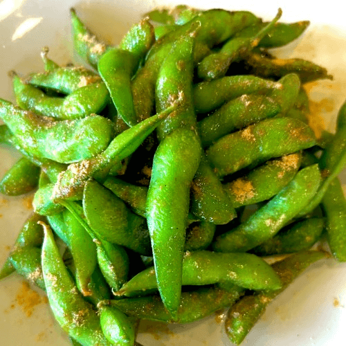 Spicy Edamame.
