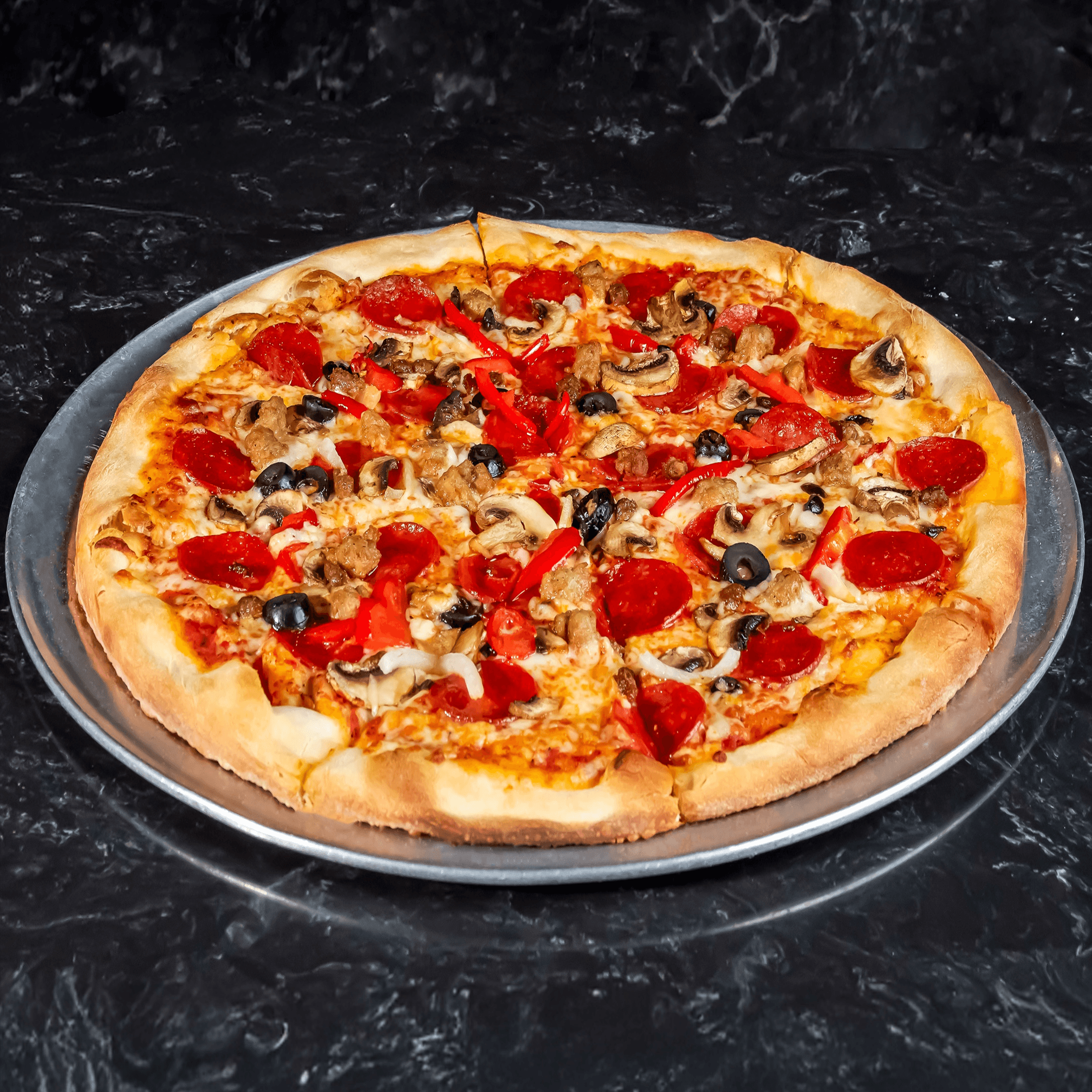 Spectacular Large Pizza.