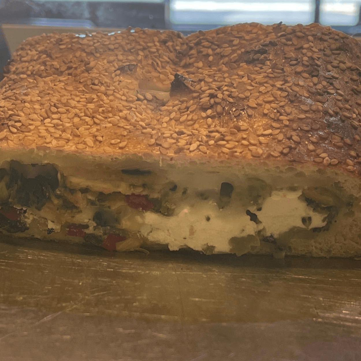 Stuffed Vegetable Slice.