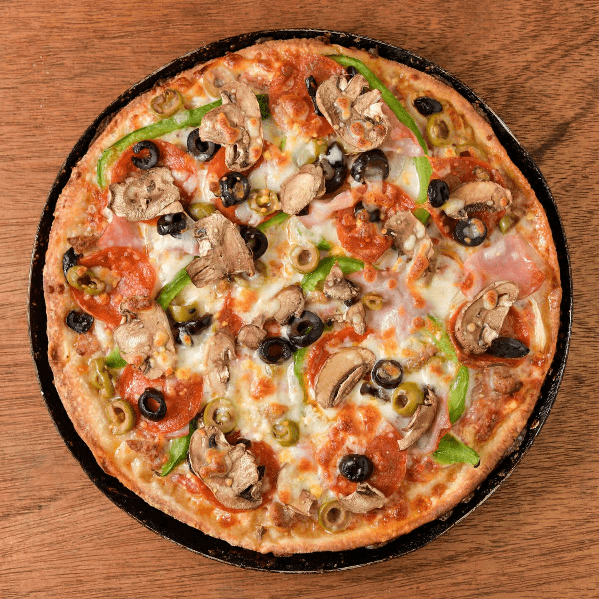 Village Super Special Pizza.