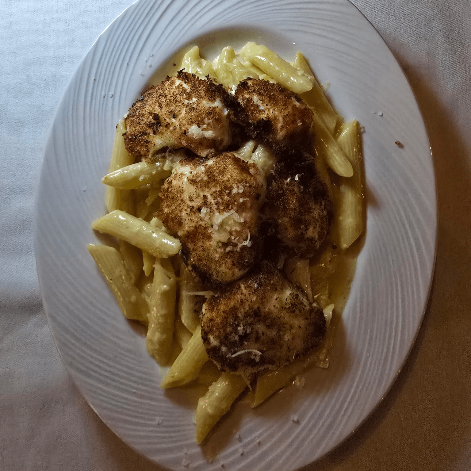 Alfredo Buffalo Mozzarella.