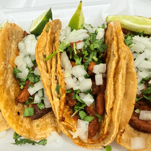 Taco Marinated Pork Al Pastor.