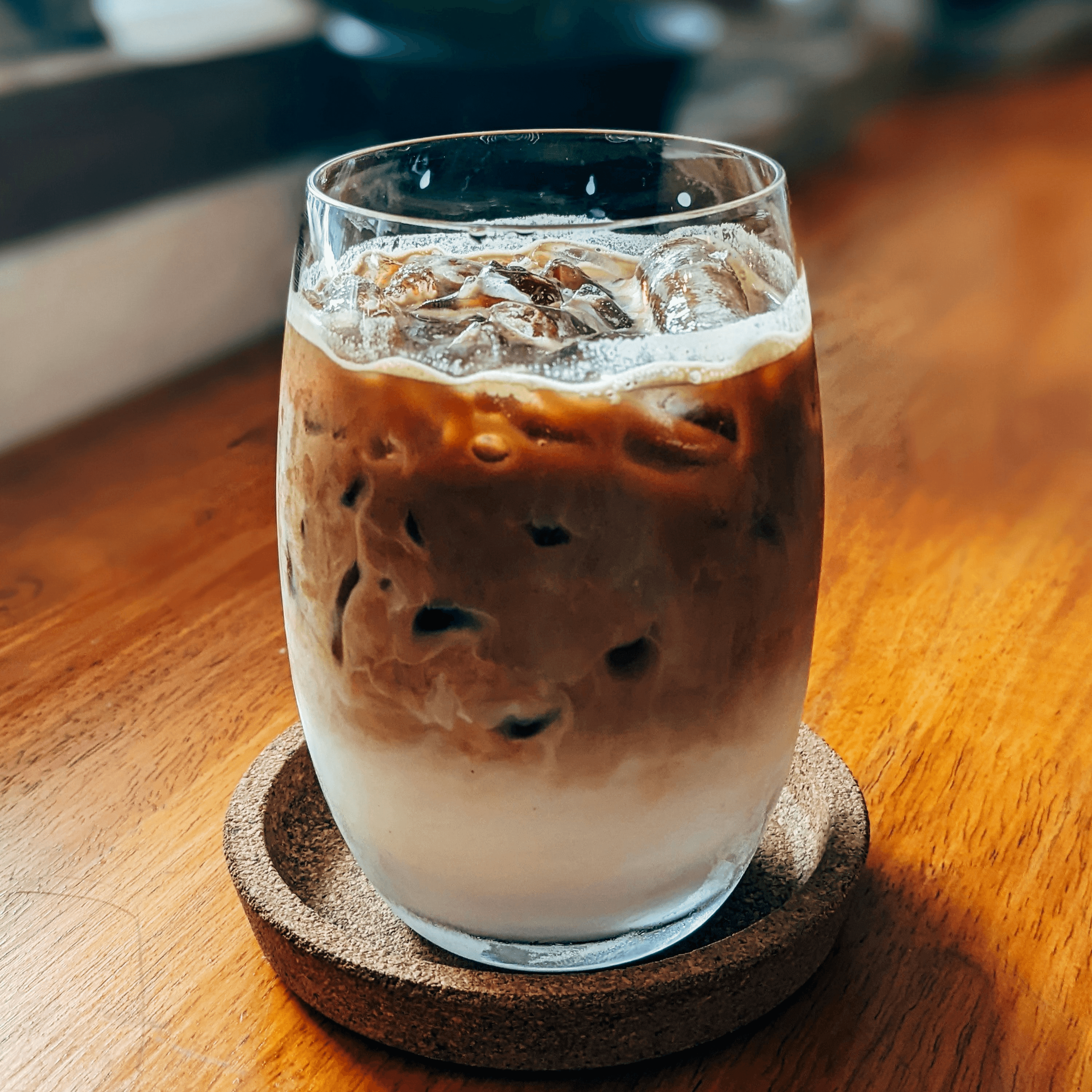 Iced Hazelnut Oatmilk Shake.