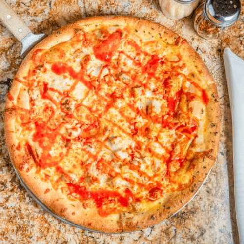 Buffalo Chicken Pizza.