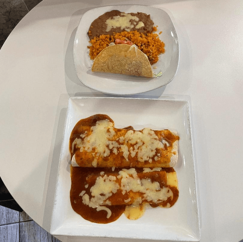 D. One Beef Taco, One Cheese Enchilada, & One Beef Burrito Combo.