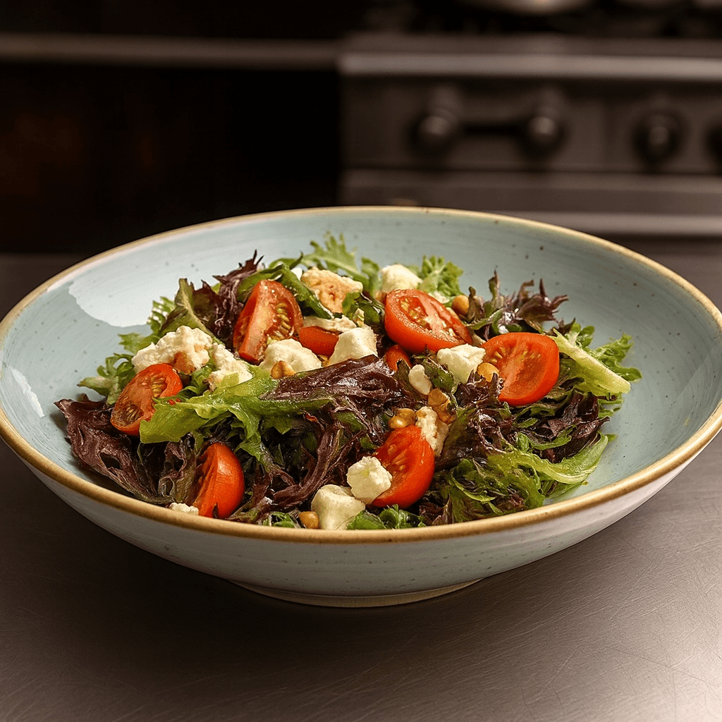 Mediterranean Goat Cheese Salad.