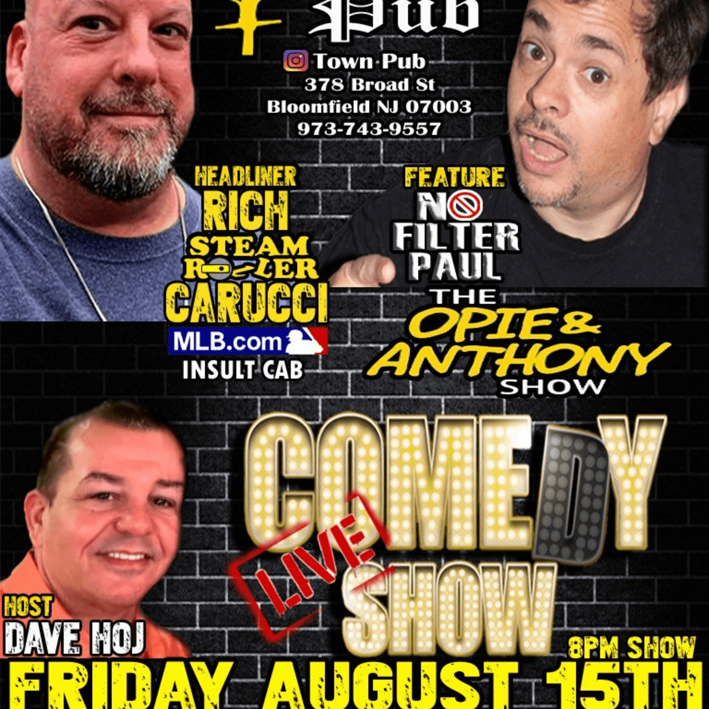 STANDUP LAUGHS @ TOWN PUB 