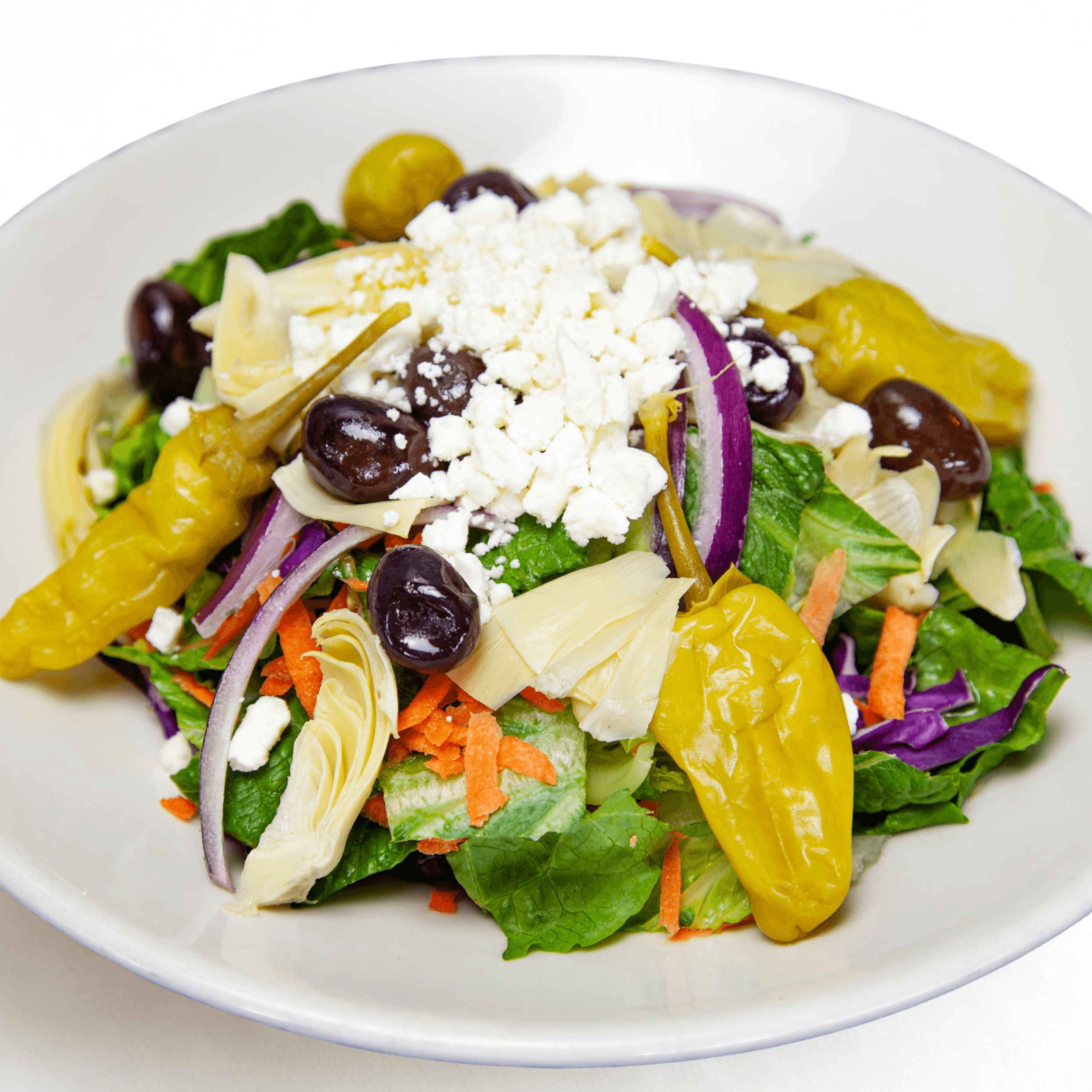 Catering Greek Salad.