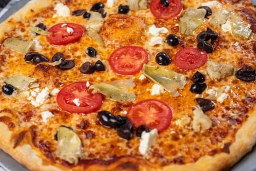 Mediterranean Pizza.