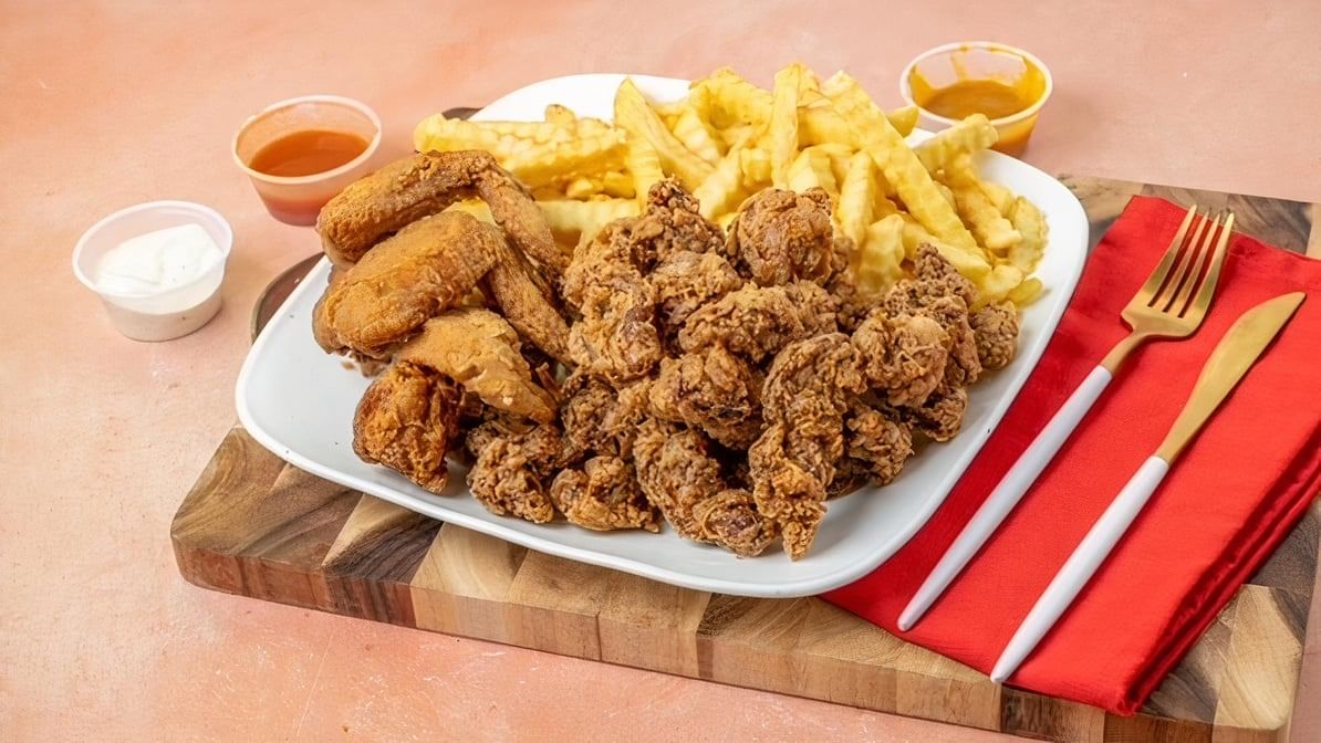 # 3 Gizzards & Wings.