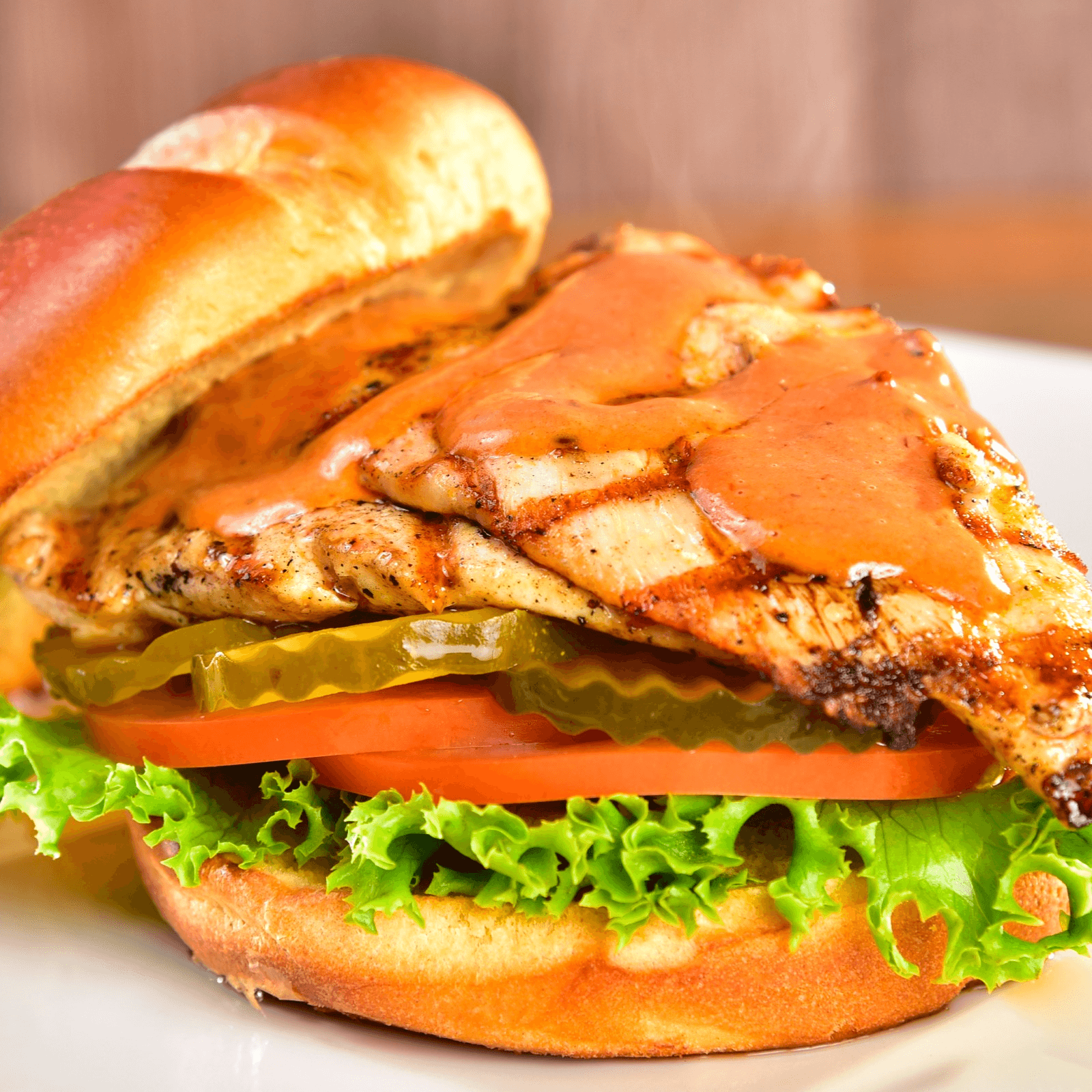 Grilled Chicken Sandwich.