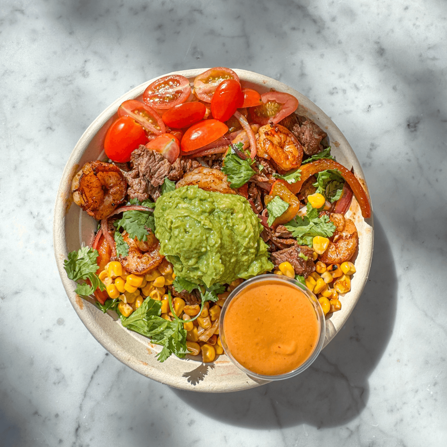 Surf & Turf Bowl - Wednesday Special.