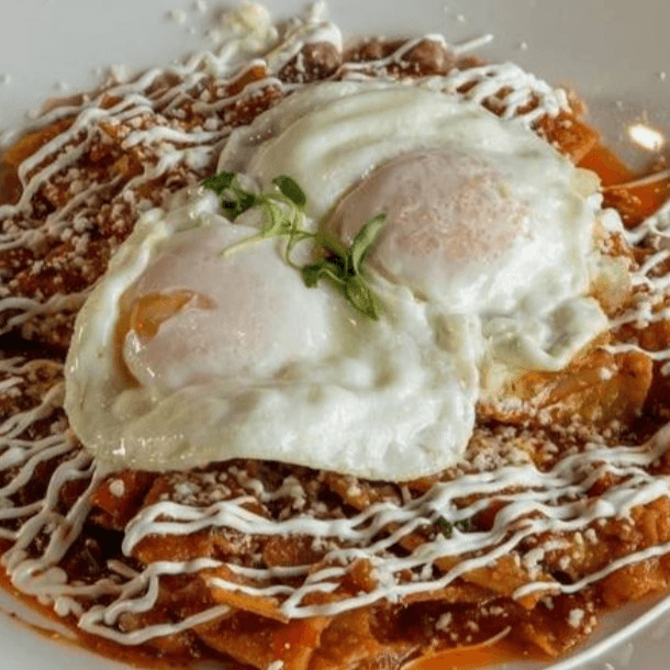 Chilaquiles Half tray.