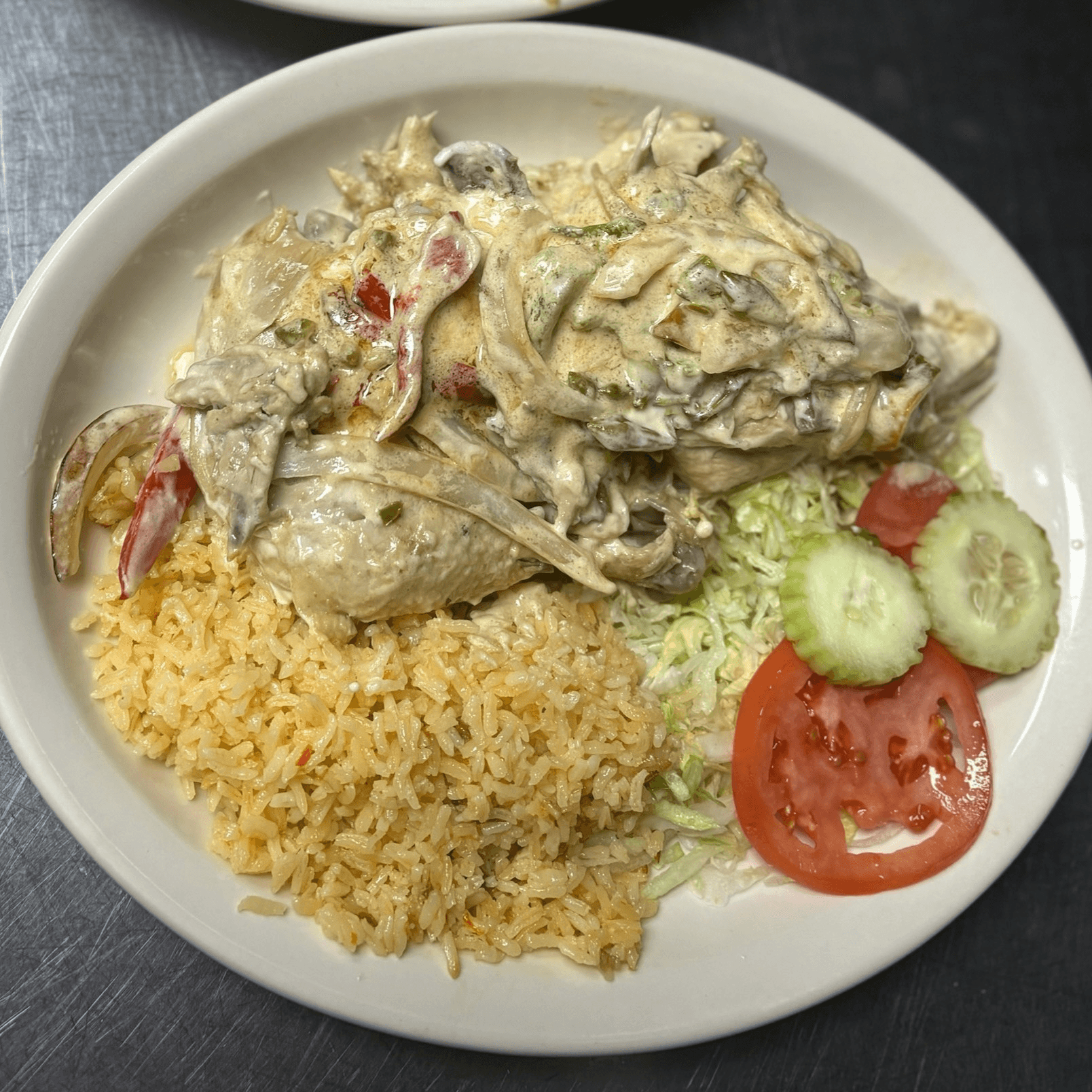 Pollo en Crema (Salvadorian).