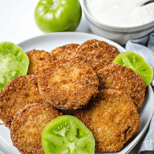 3 Fried Green Tomatoes