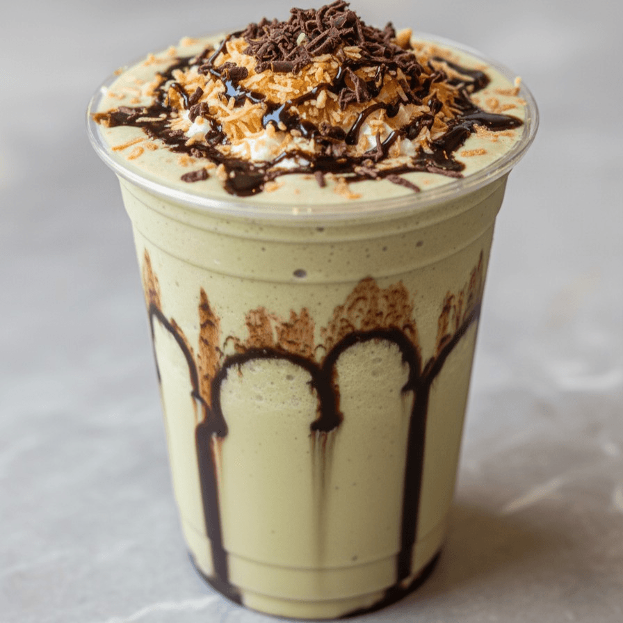 Dubai Chocolate Pistachio Latte.