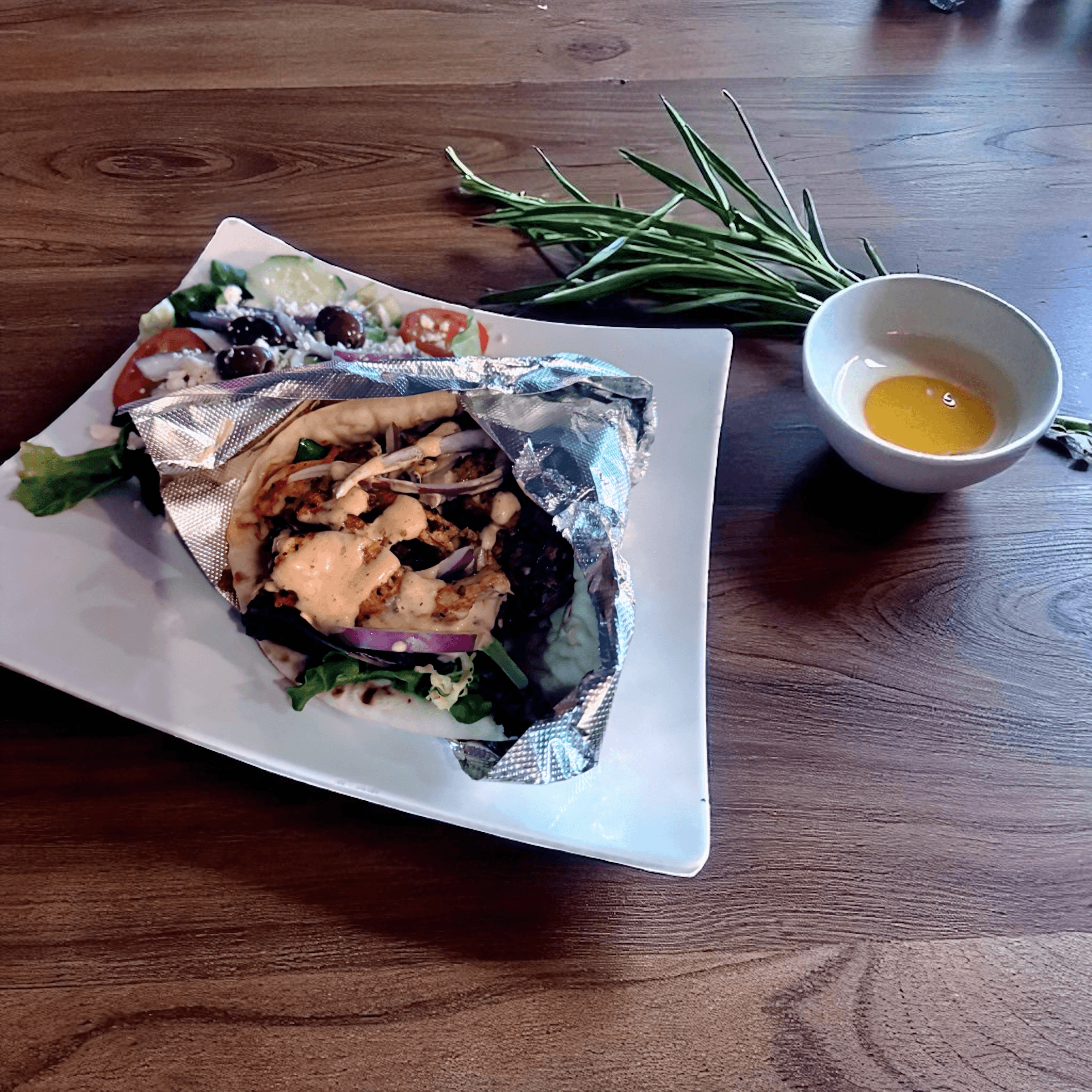 Chipotle Chicken Pita (Hot).