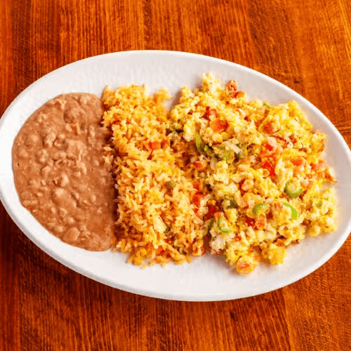 Huevos a La Mexicana.