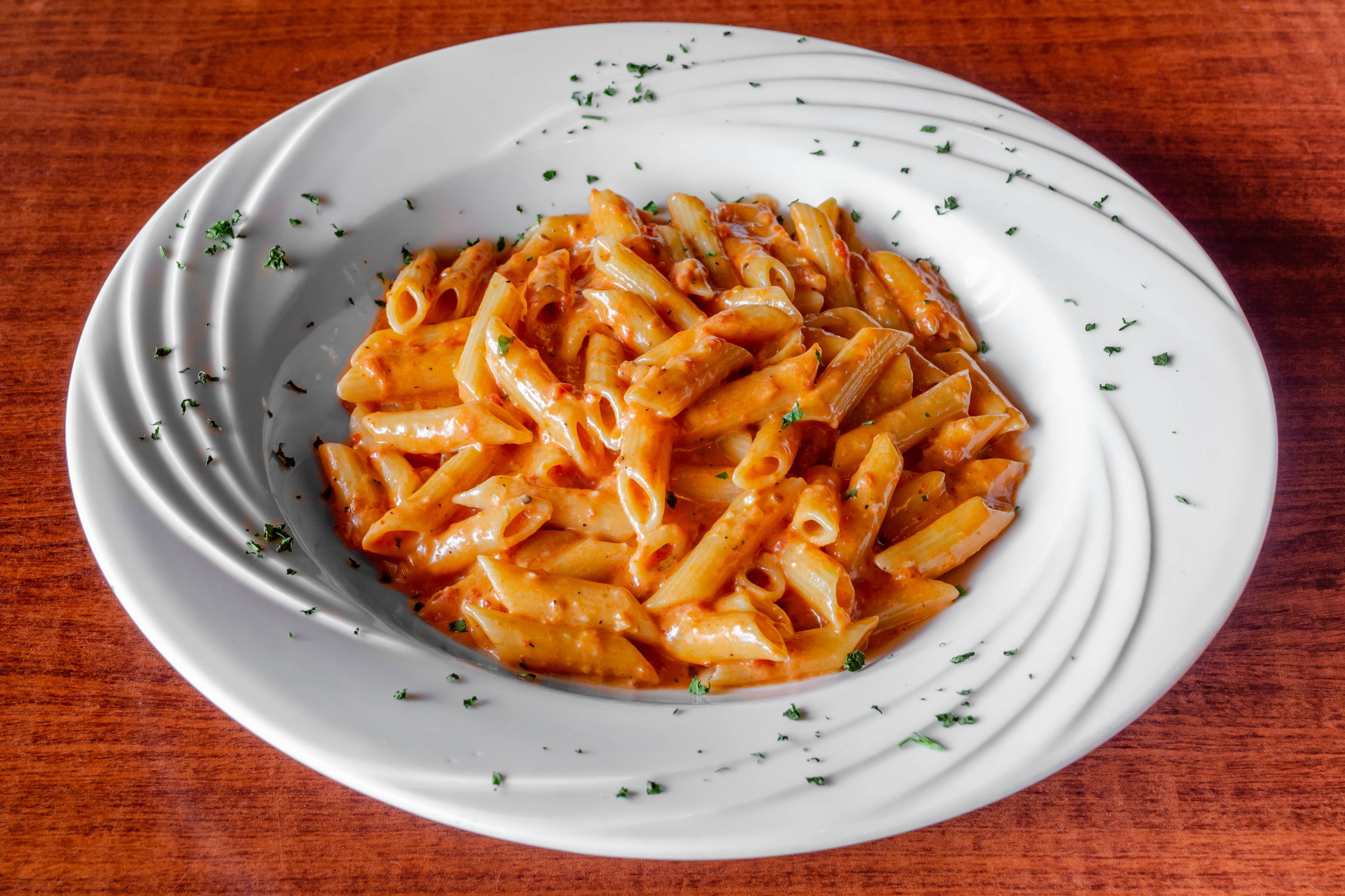 Penne Vodka Sauce Pasta.