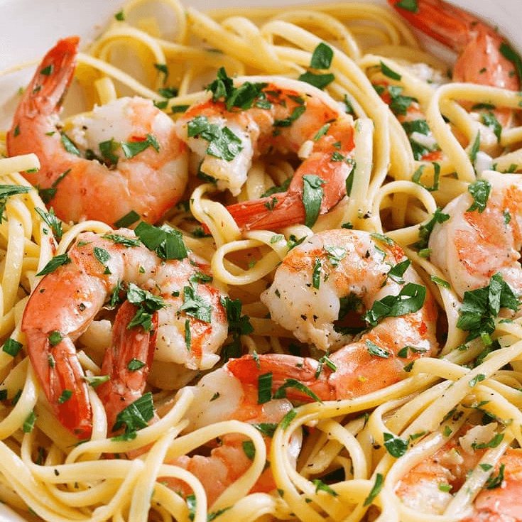 Shrimp Scampi Lunch Portion (6).