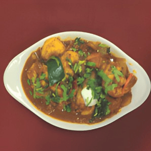 45. King Prawn Karahi.