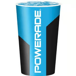 Blue Powerade.