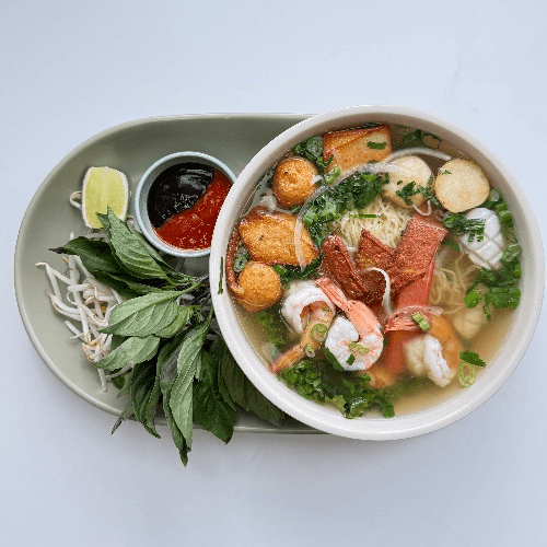 Seafood Egg Noodles.