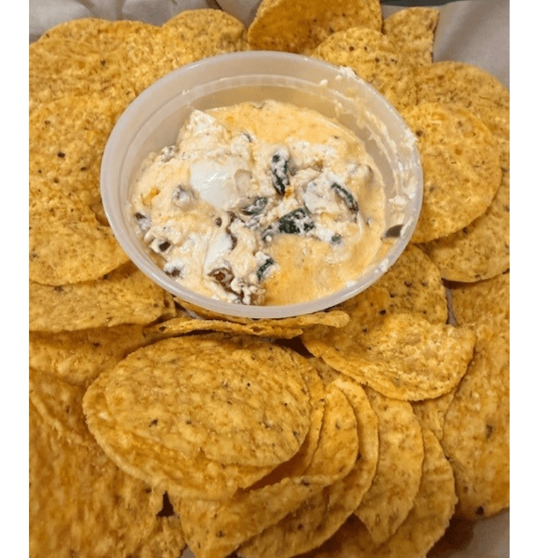Jalapeño Popper Chips and Dip.