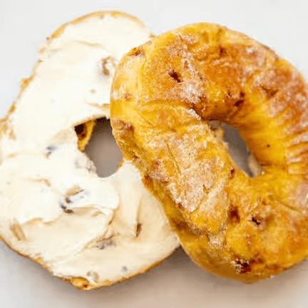 Bagels with Spread.