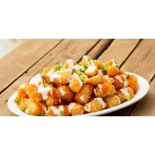 Vegan Buffalo Tots.
