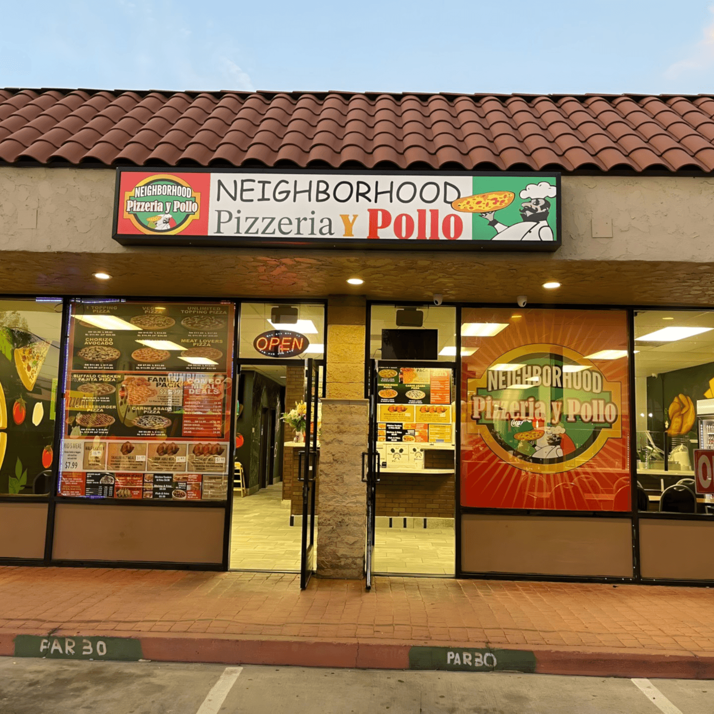 Welcome to Neighborhood Pizzeria Y Pollo 