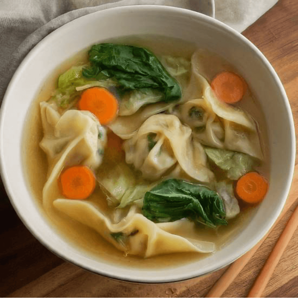Wonton soup.