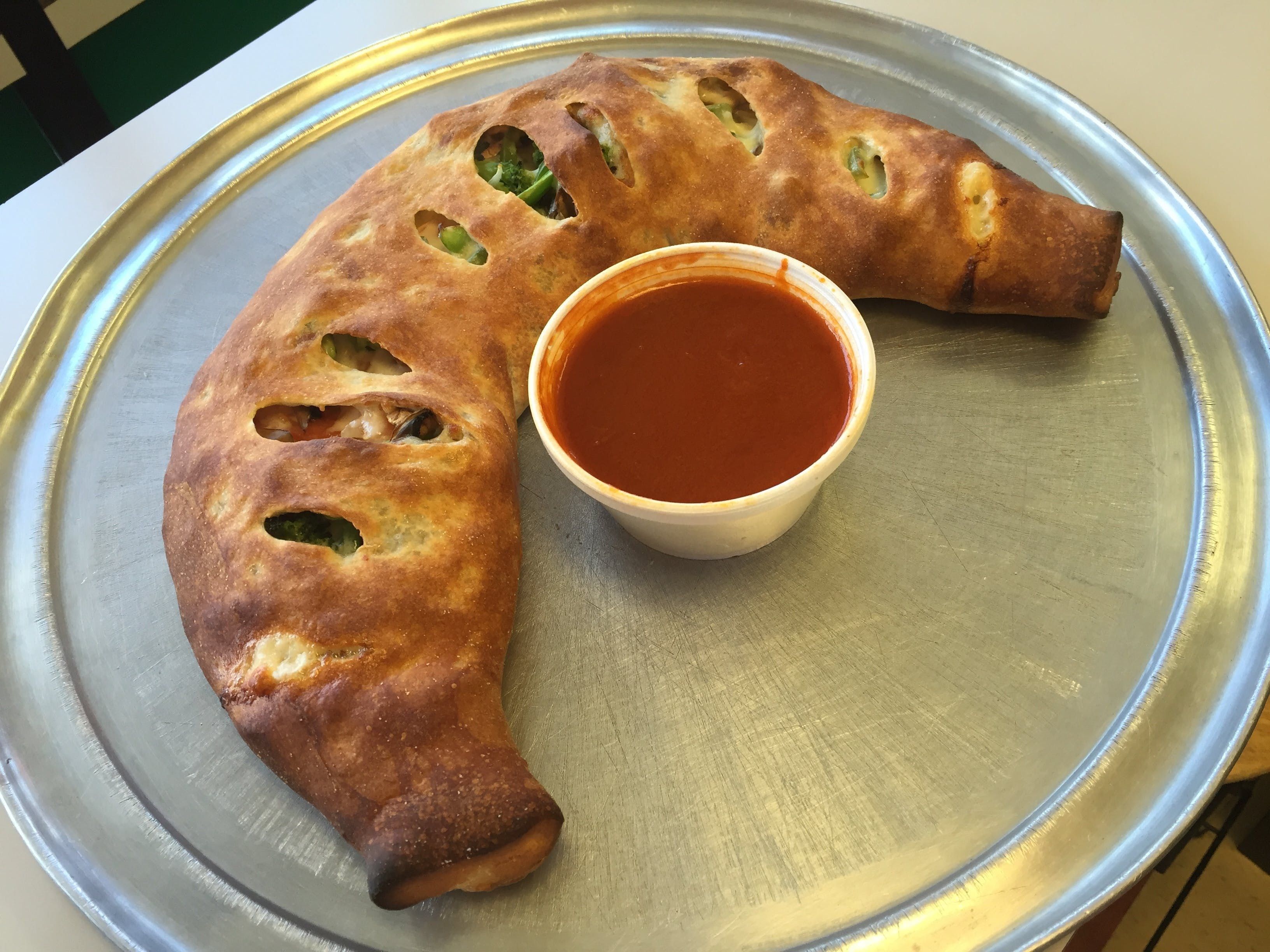 Vegetable Stromboli (Small).