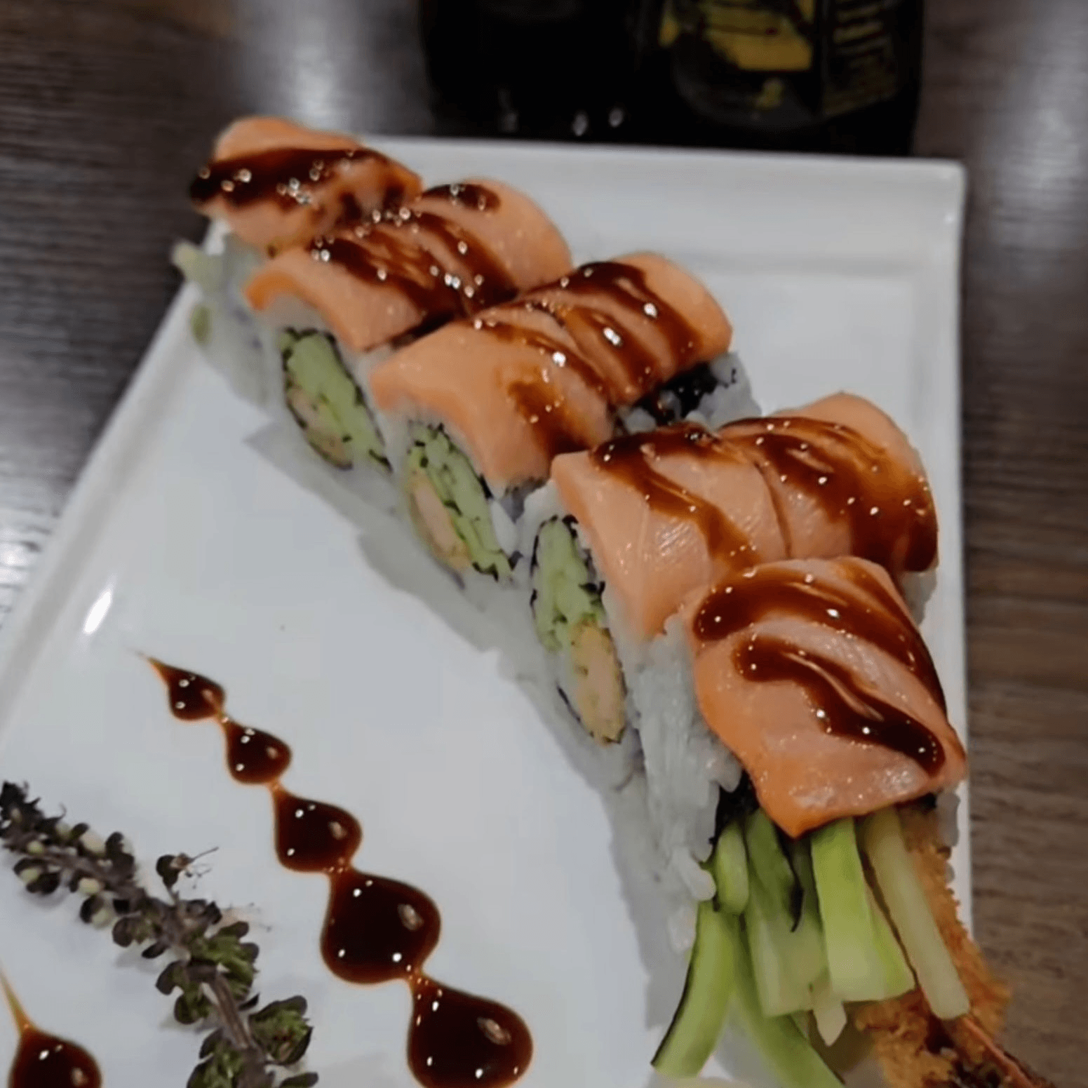 57. Crazy Salmon Roll.