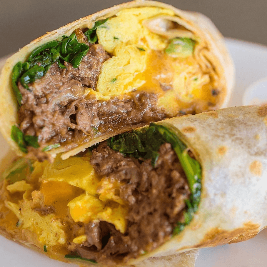 Beef Brisket Burrito.