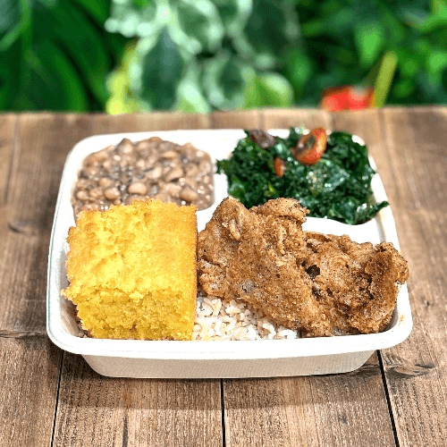 Oyster Mushroom Dinner.