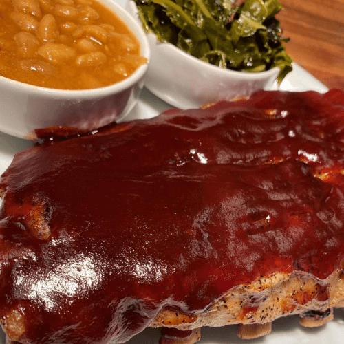 Baby Back Pork Ribs.