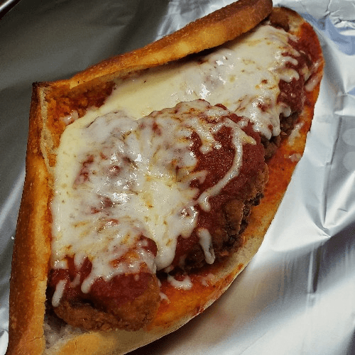 Meatball Parmigiana Grinder (Large)