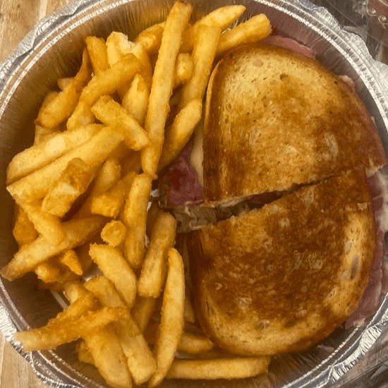 Classic Reuben Sandwich.