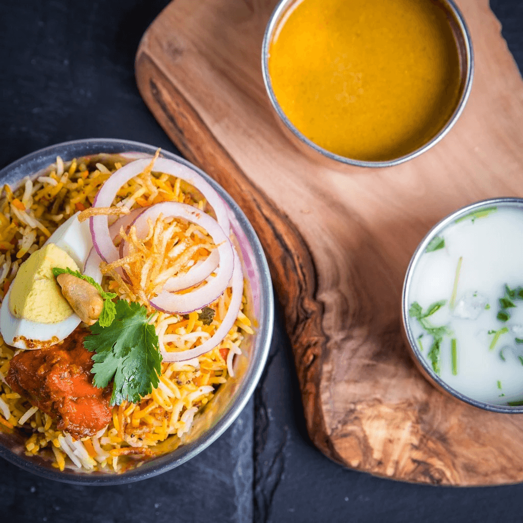 Chicken Tikka Biryani Bucket Biryani.