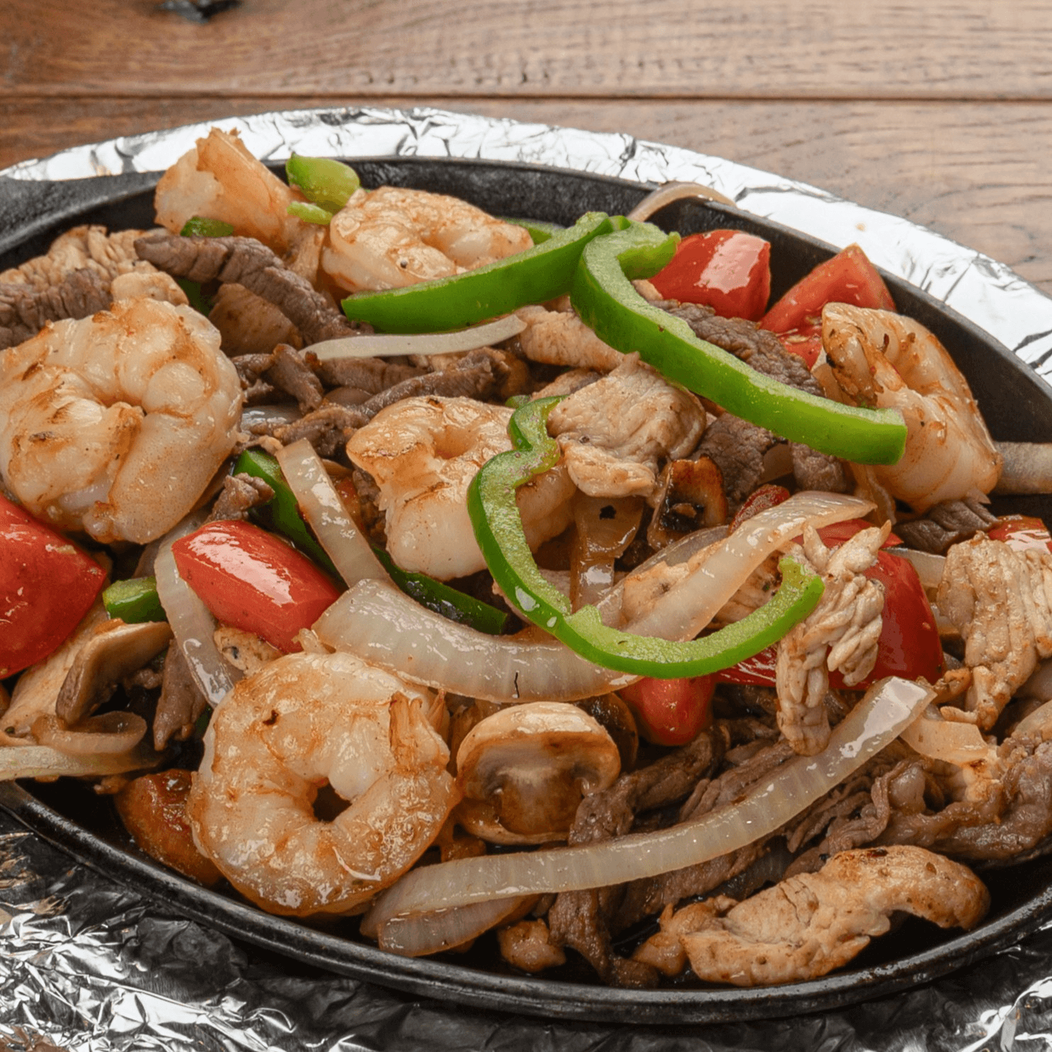 Fajitas Vallarta Tray.