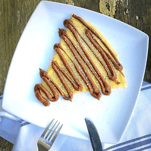 Classic Nutella Crêpe.