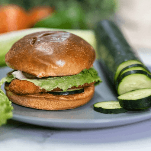 Krunchy Chicken Sandwich.