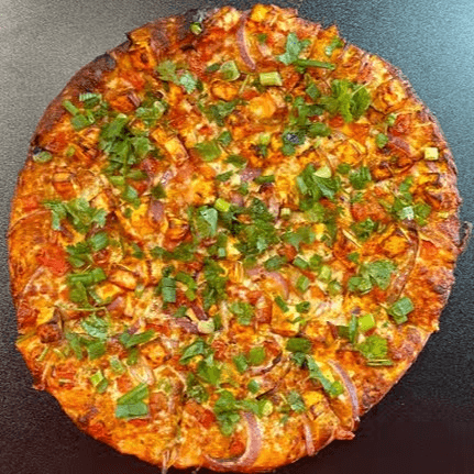 Shahi Paneer Pizza.
