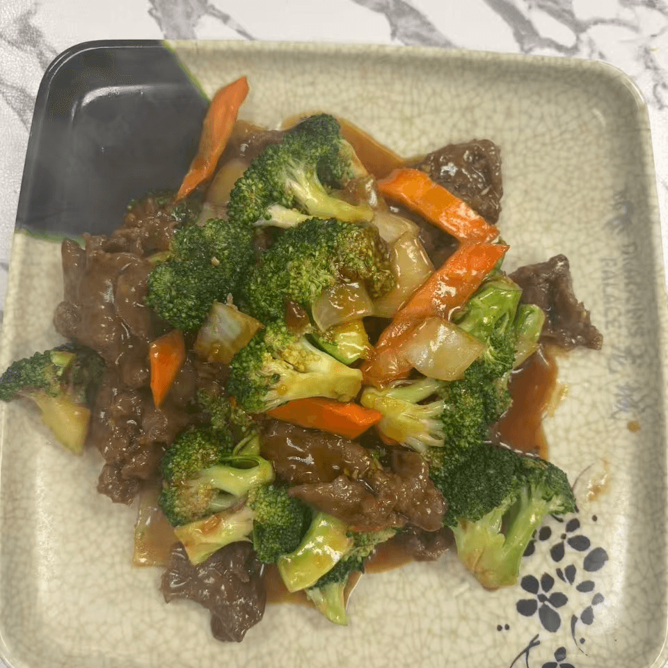 B11. Beef with Broccoli.
