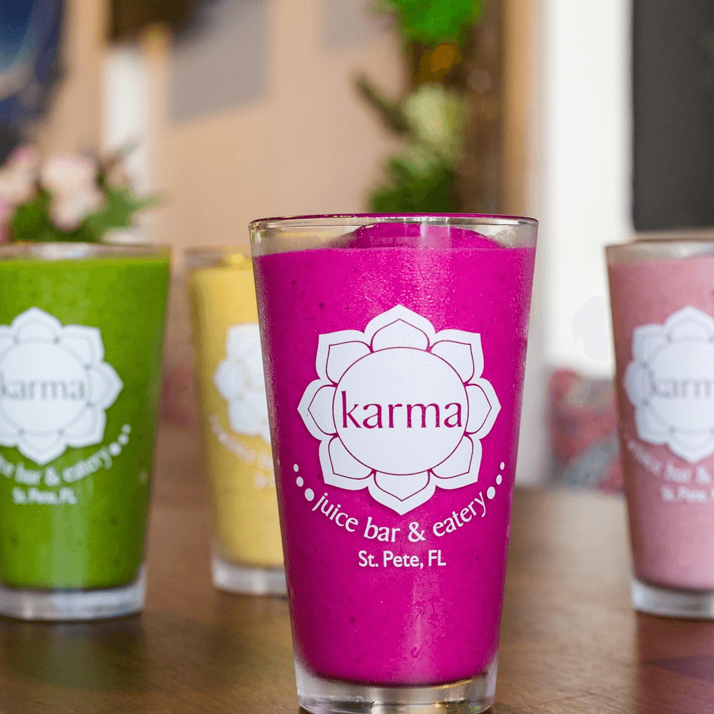 Pink Dragon Smoothie.