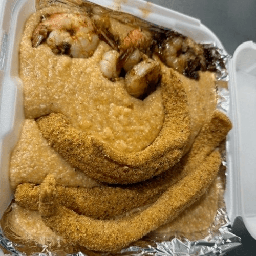 Fish, Shrimp & Grits.