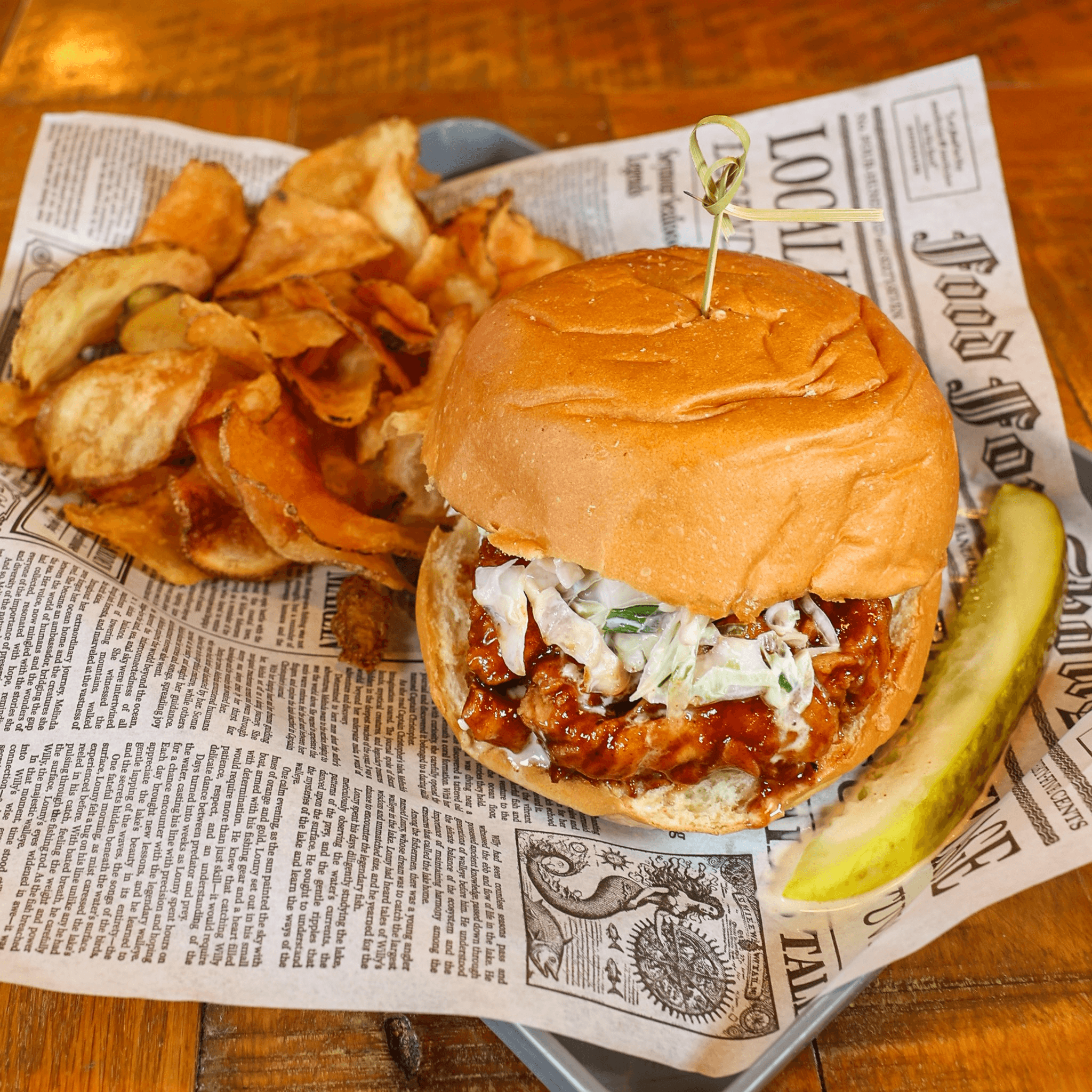 General Tso's Sandwich.