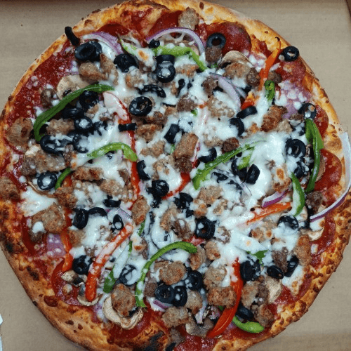 10" Cauliflower Crust Deluxe.